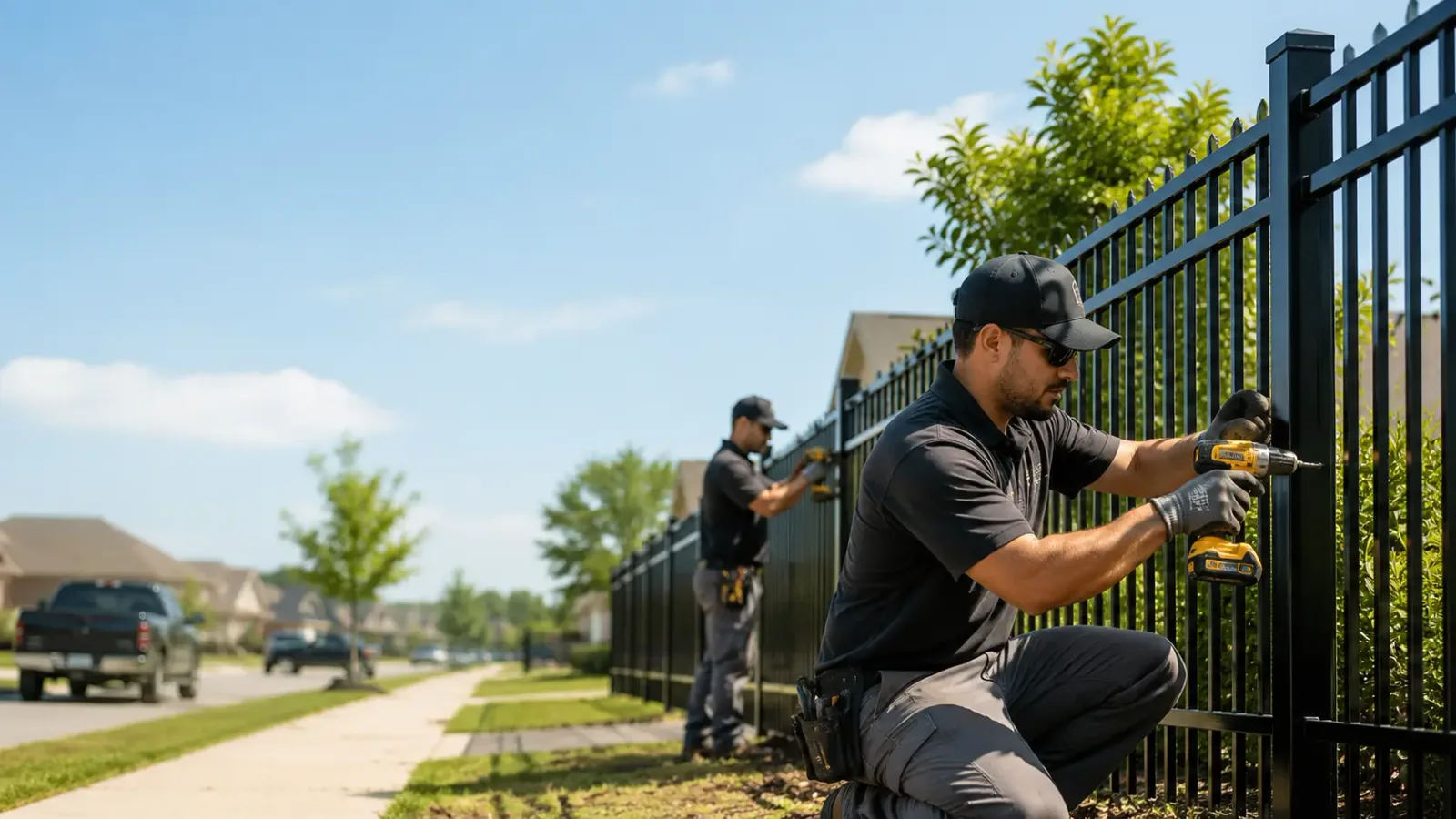 Metal Fence Installation in La Harpe, IL